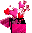 A box of hearts